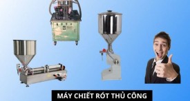 các máy chiết rót thông dụng hiện nay