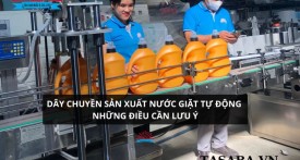 dây chuyền sản xuất nước giặt