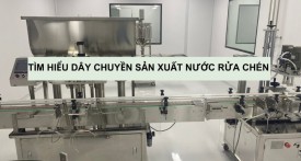 dây chuyền chiết rót nước rửa chén 4 vòi tự động  (2)