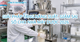 Cân Định Lượng Bột Mịn Bán Tự Động: Giải Pháp Tăng Năng Suất, Giảm Hao Hụt Cho Xưởng Sản Xuất 2026