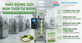 Giải Pháp Máy Đóng Gói Bún Tươi: Cắt Giảm 50% Chi Phí