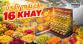 TỦ SẤY TRÁI CÂY 16 KHAY TỦ SẤY TRÁI CÂY 16 KHAY