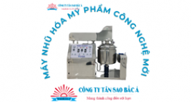Máy nhũ hóa mỹ phẩm công nghệ mới