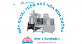 Máy khuấy trộn nhũ hóa kem dưỡng trắng da công nghệ hiện đại 