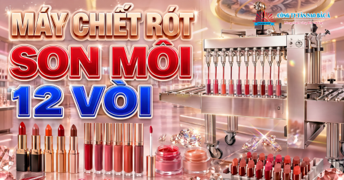 MÁY CHIẾT RÓT SON MÔI 12 VÒI MÁY CHIẾT RÓT SON MÔI 12 VÒI