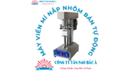 Máy viền mí nắp nhôm bán tự động