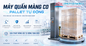 Máy Quấn Màng Co Pallet Tự Động Máy Quấn Màng Co Pallet Tự Động