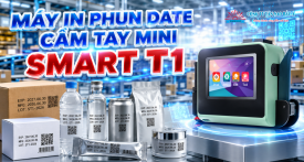 Máy In Phun Date Cầm Tay Mini Smart T1