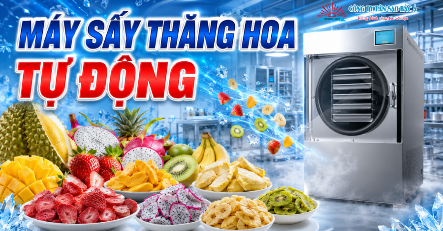 MÁY SẤY THĂNG HOA TỰ ĐỘNG MÁY SẤY THĂNG HOA TỰ ĐỘNG