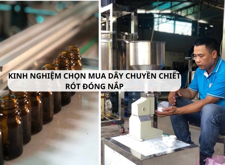 kinh nghiệm chọn mua dây chuyền chiết rót đóng nắp (4)