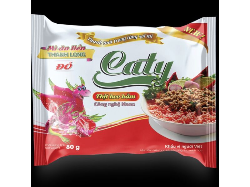 Mì thanh long VinaCaty