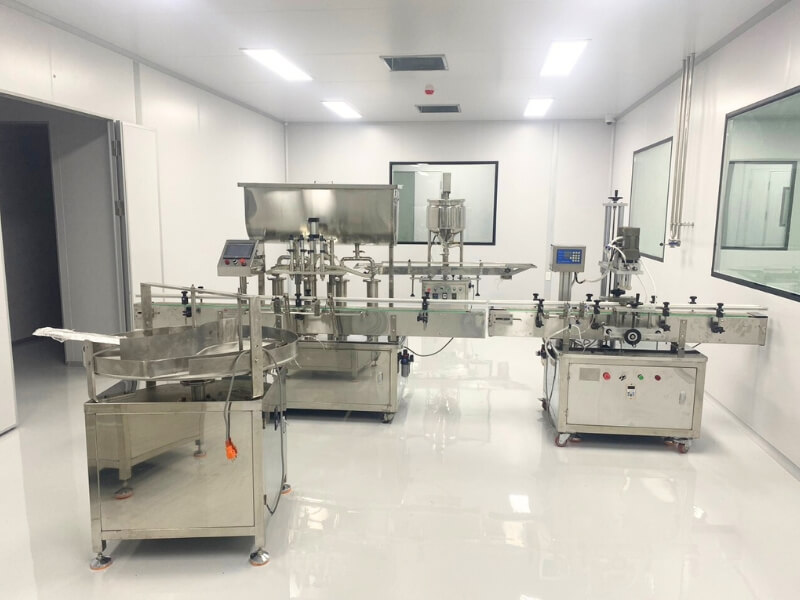 dây chuyền nước giặt tự động