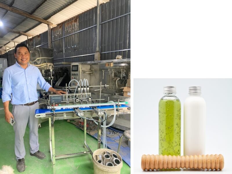 máy chiết rót 4 vòi bơm từ tại Tân Sao Bắc Á (1) (1)