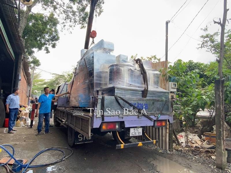 Cấu tạo máy nhũ hóa chân không (3)