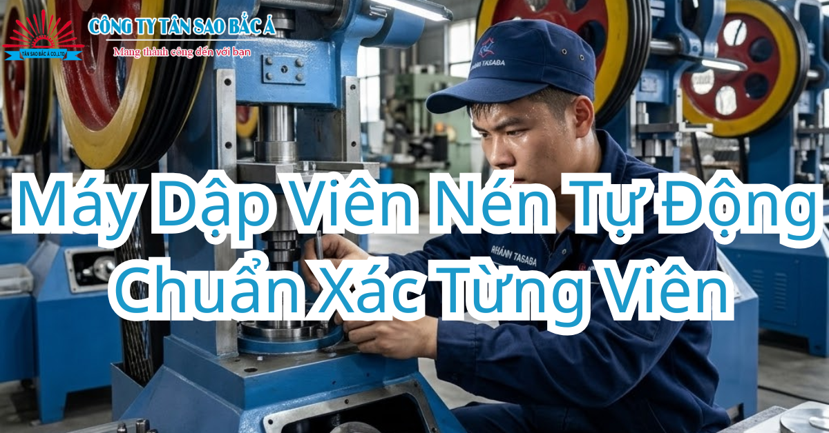 Máy Dập Viên Nén Tự Động Chuẩn Xác Từng Viên