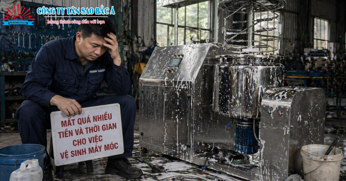 Quy Trình Vệ Sinh Máy Nhũ Hóa: Chống Nhiễm Khuẩn Chéo Từ A-Z