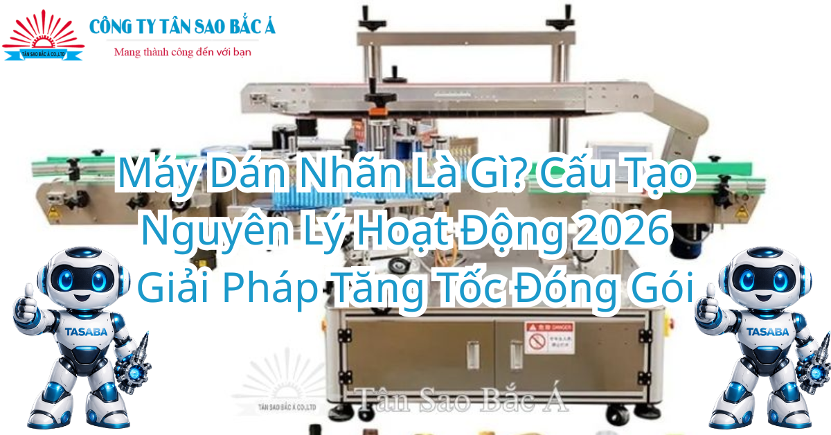 Máy Dán Nhãn Là Gì? Cấu Tạo & Nguyên Lý Hoạt Động 2026