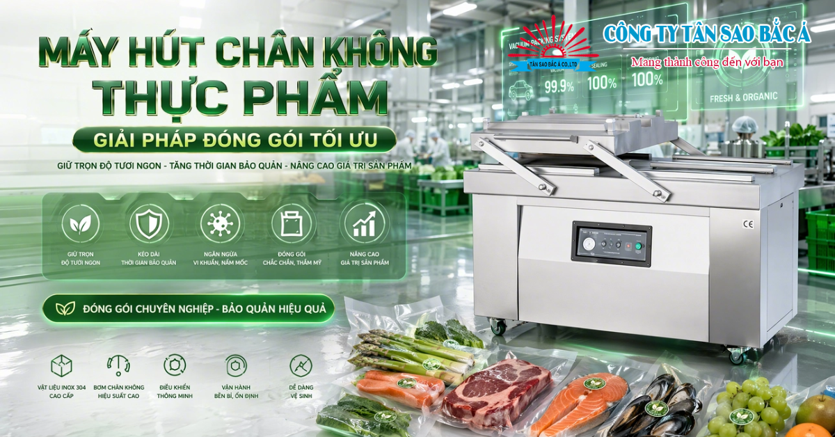 máy hút chân không thực phẩm
