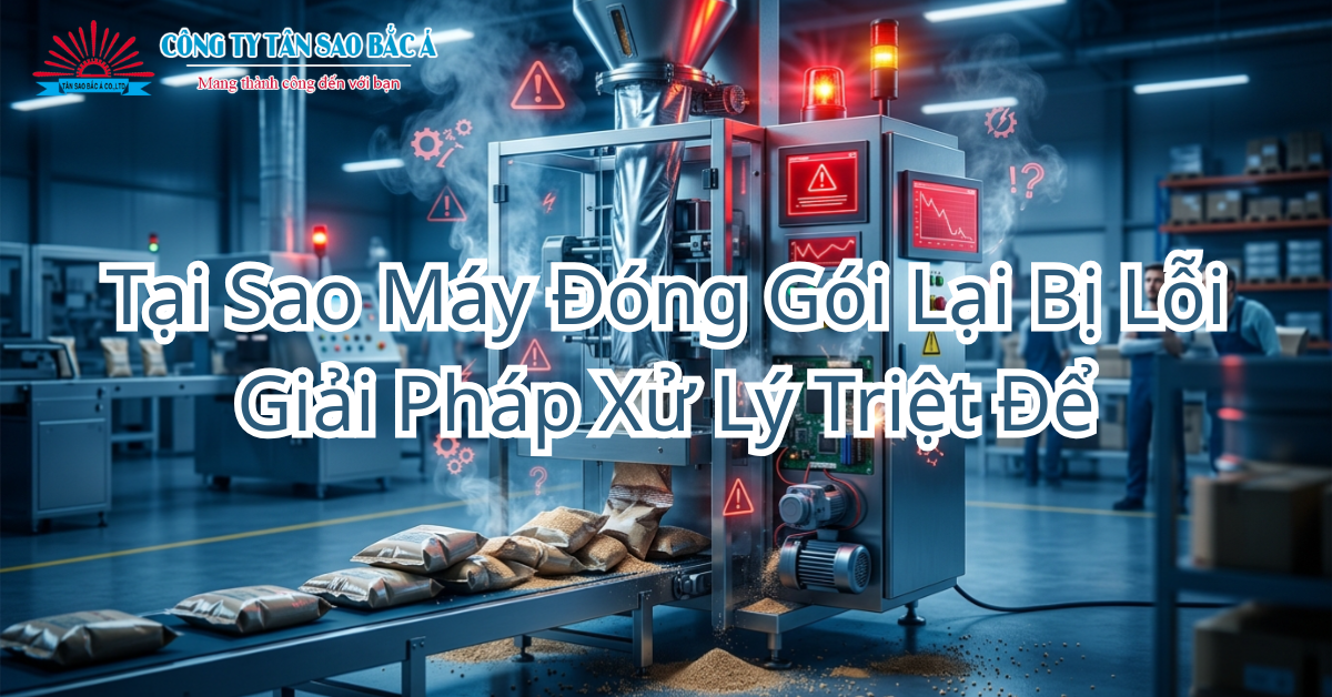 Tại Sao Máy Đóng Gói Lại Bị Lỗi Giải Pháp Xử Lý Triệt Để