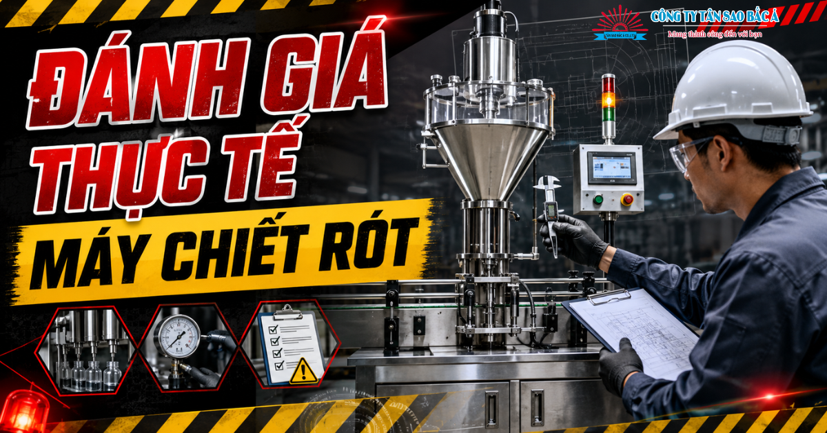đánh giá thực tế máy chiết rót