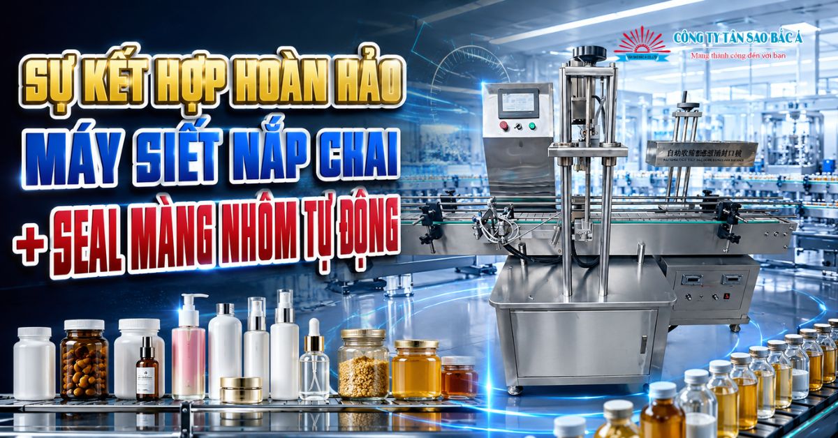 máy siết nắp chai + siel màng nhôm (2)