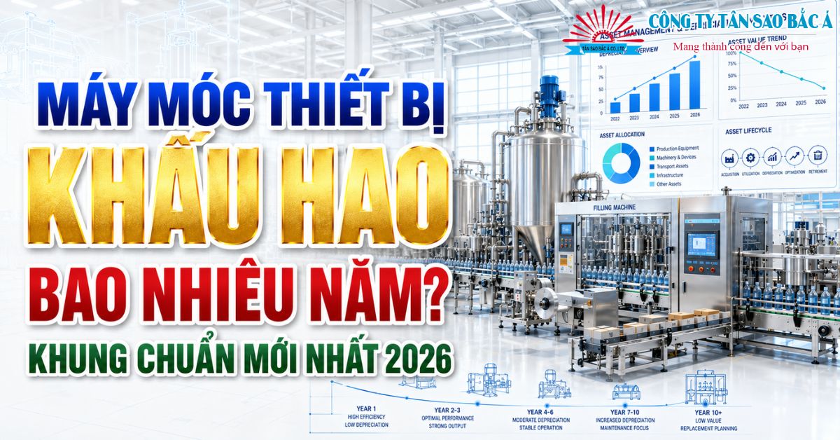 máy móc thiết bị khấu hao