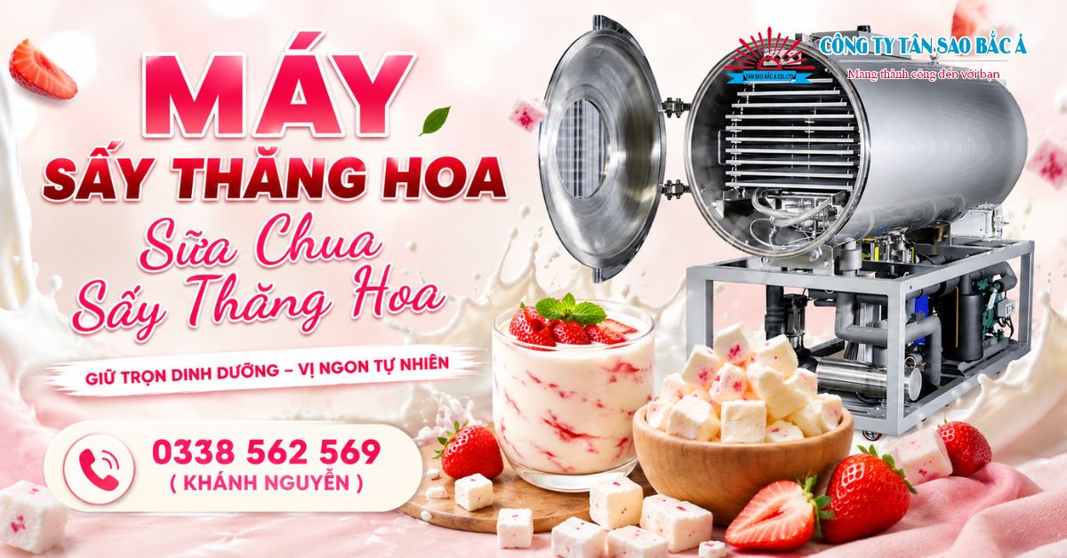 sữa chua sấy thăng hoa