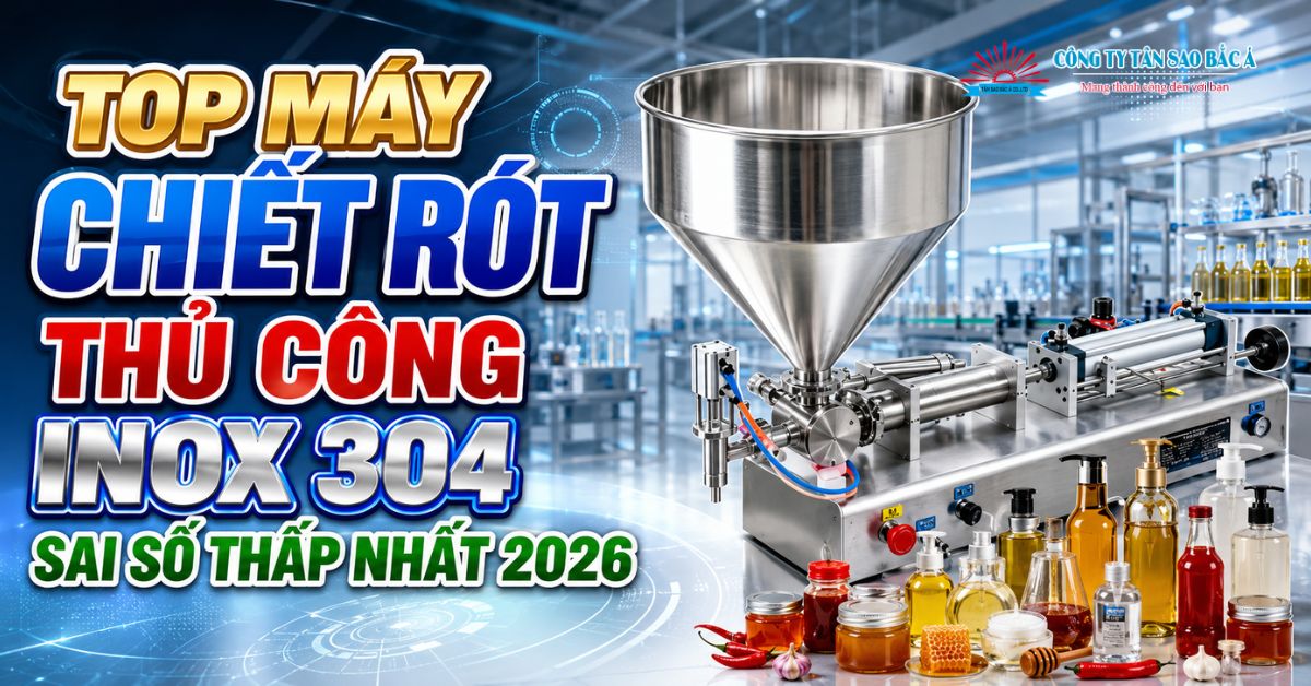top máy chiết rót thủ công