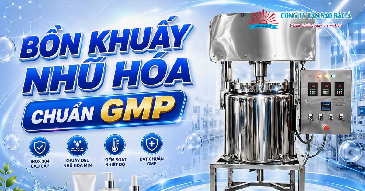 BỒN KHUẤY NHŨ HÓA