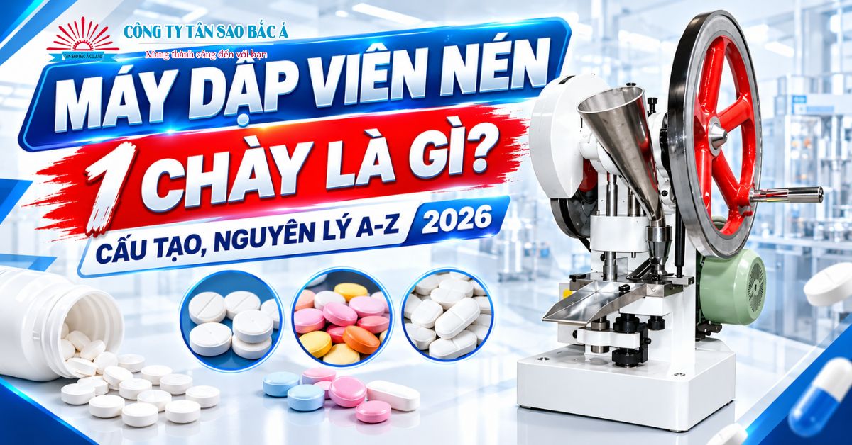 máy dập viên nén, 1 chày là gì