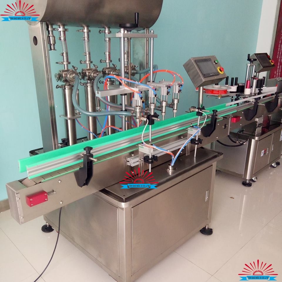 MÁY CHIẾT RÓT 4 VÒI BƠM BÁNH RĂNG