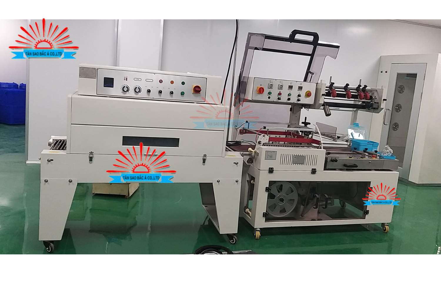 máy co màng hộp