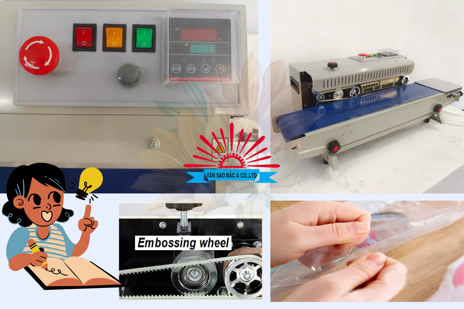 MÁY HÀN MIỆNG TÚI LIÊN TỤC