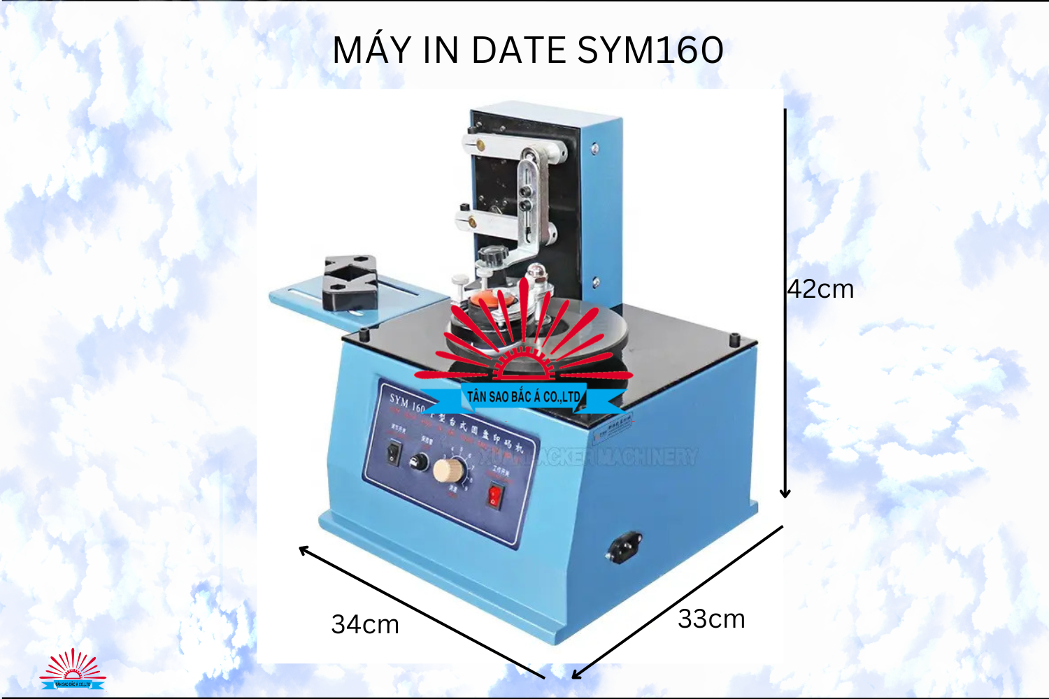 MÁY IN DATE MÂM XOAY