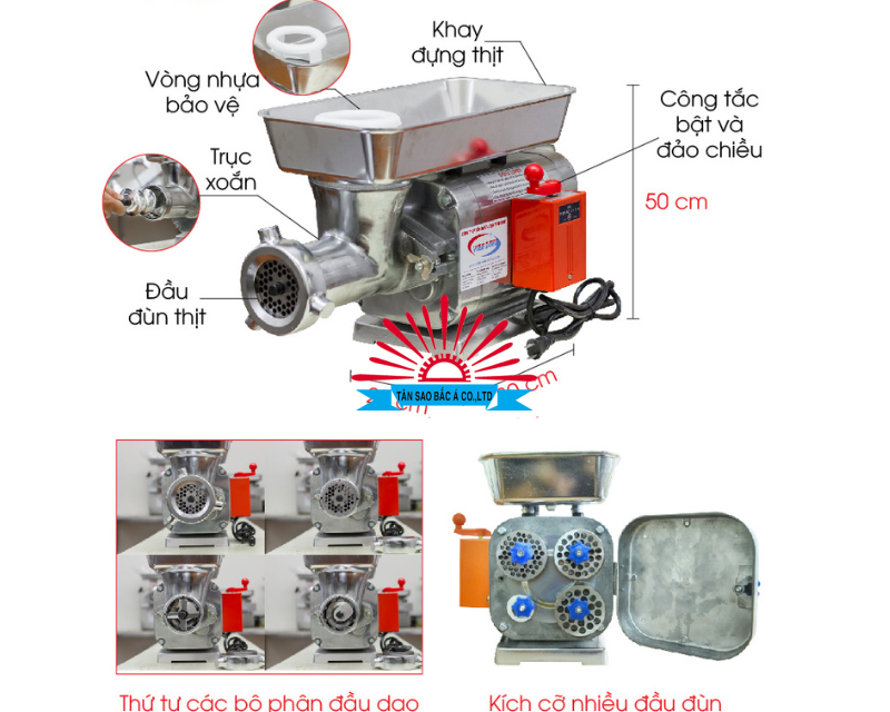 MÁY XAY THỊT CÔNG NGHIỆP