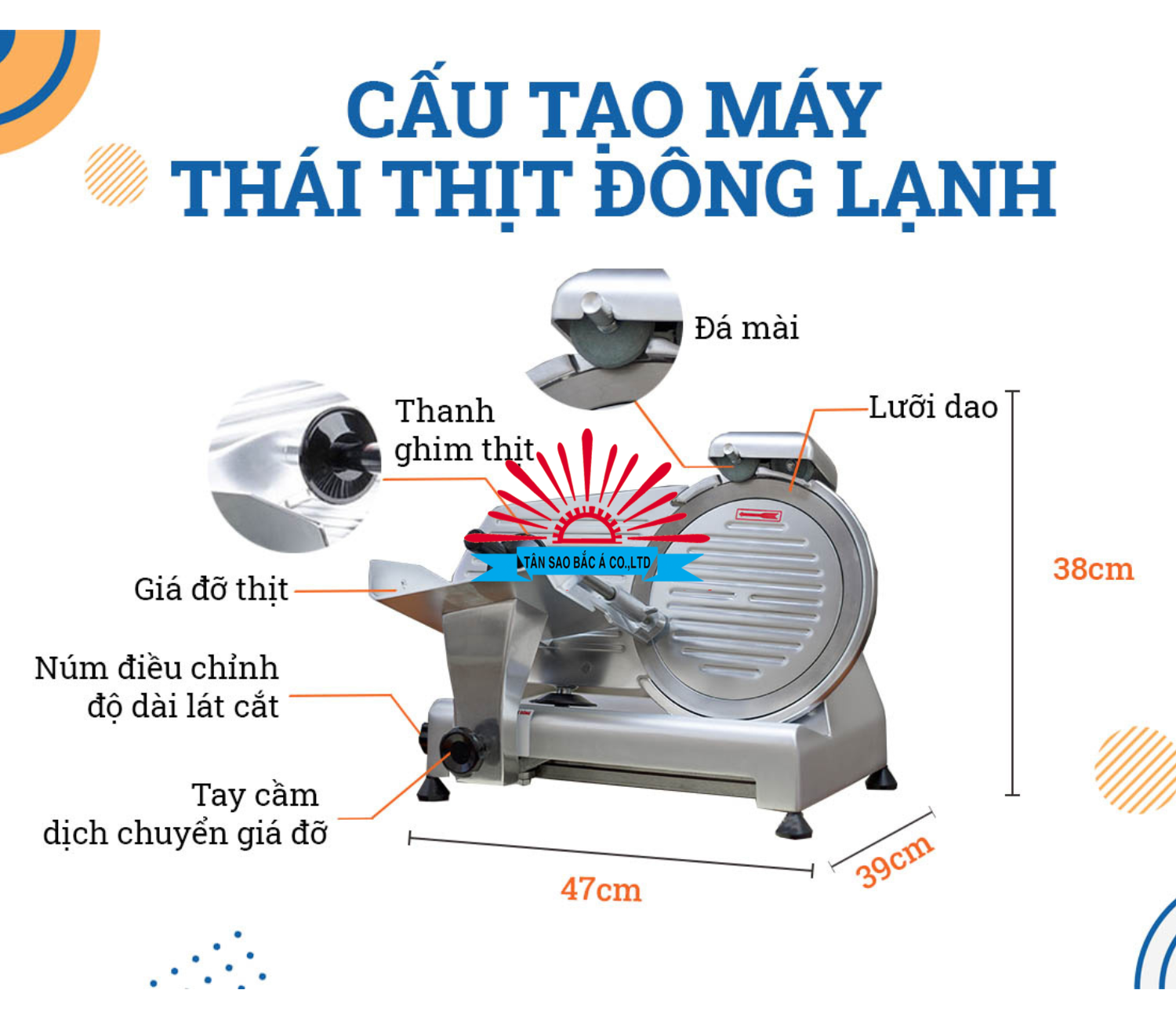 MÁY CẮT THỊT ĐÔNG LẠNH