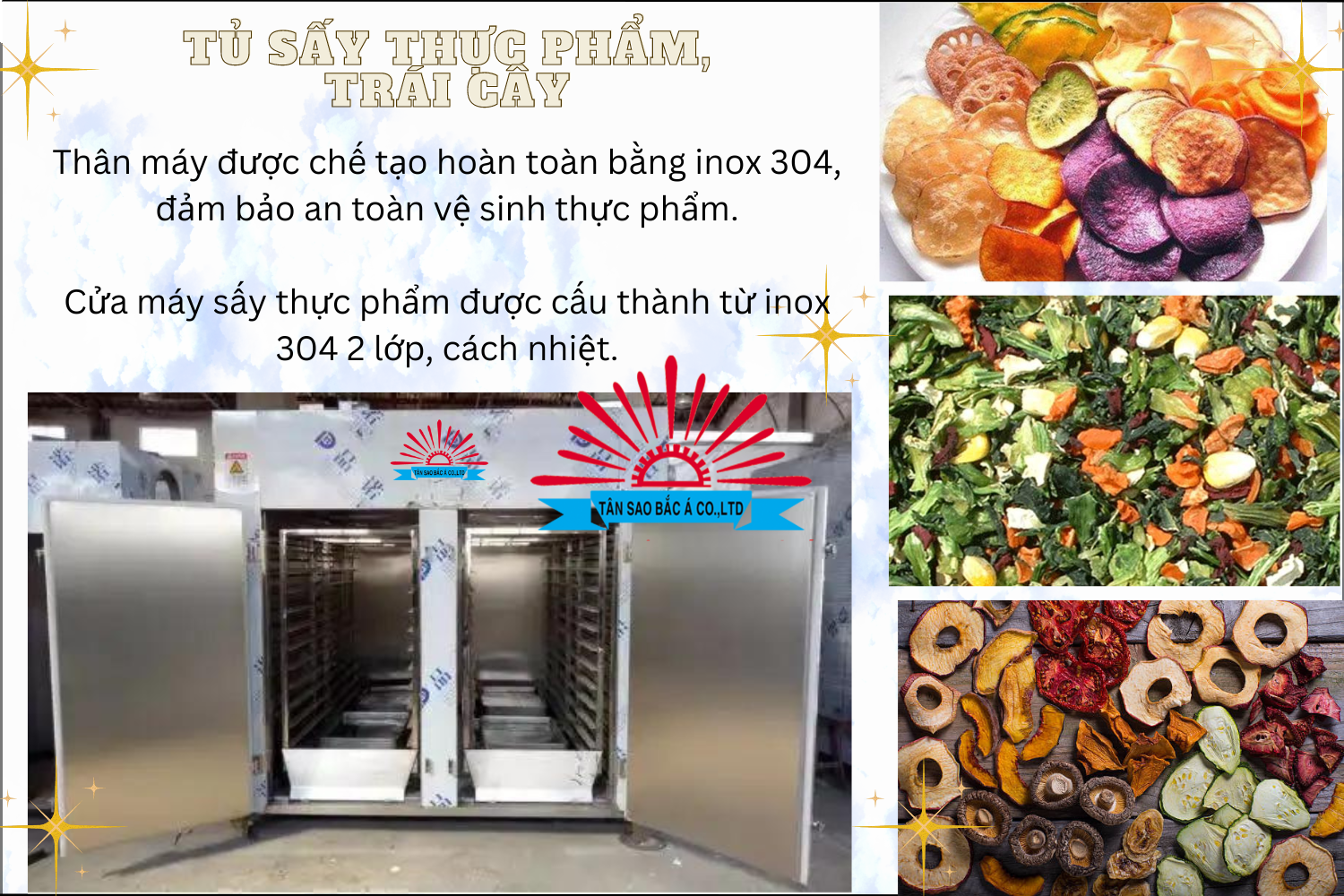 TỦ SẤY THỰC PHẨM