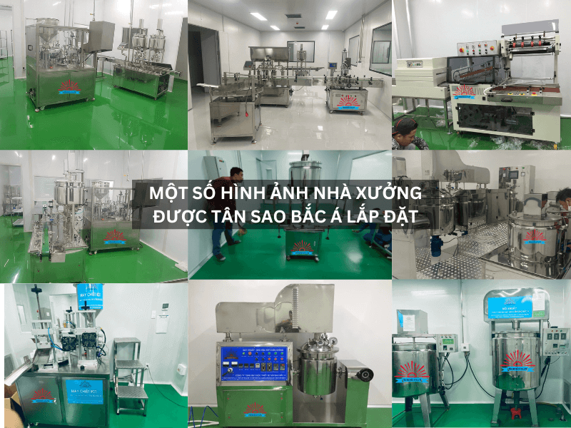Máy chiết rót tự động định lượng mỹ phẩm