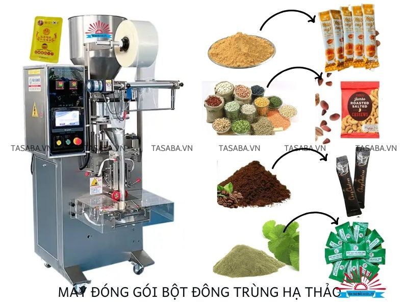 MÁY ĐÓNG GÓI BỘT ĐÔNG TRÙNG HẠ THẢO