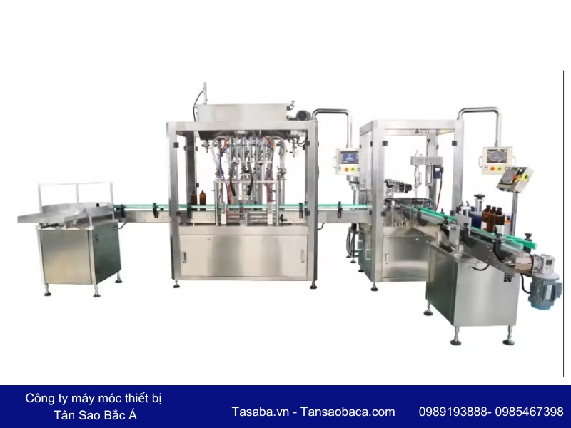 Dây chuyền chiết rót tự động phân bón lá