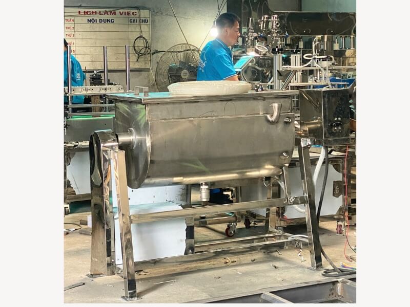 máy trộn thực phẩm 50kg nằm ngang