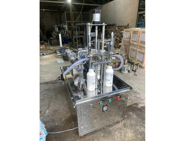 máy chiết rót bán tự động máy chiết rót mỹ phẩm