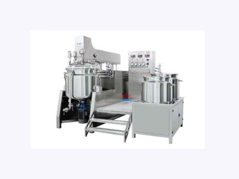 Máy khuấy trộn nhũ hóa kem dưỡng trắng da công nghệ hiện đại