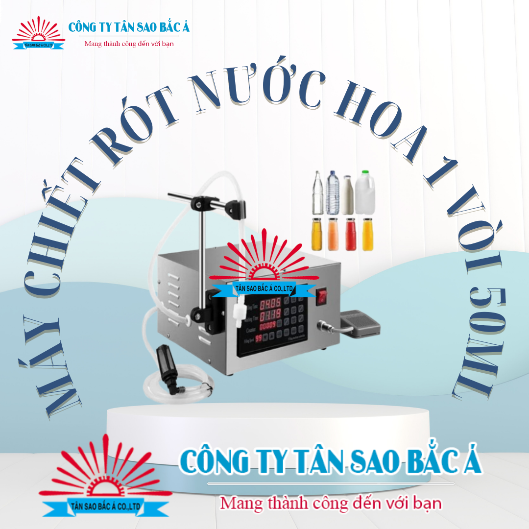 Máy chiết rót nước hoa 1 vòi 50ml