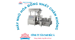 Máy nhũ hóa hút chân không