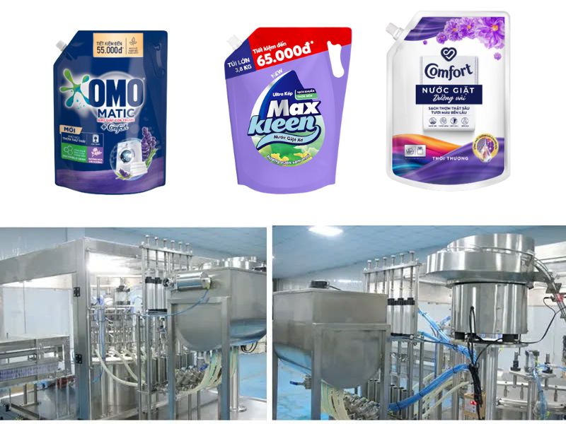 Máy chiết rót chất lỏng dạng túi (3)