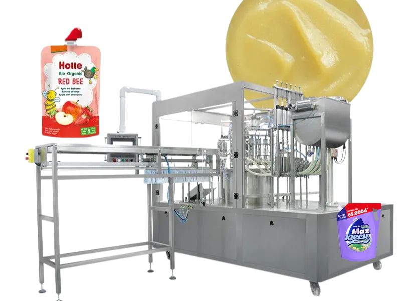 Máy chiết rót chất lỏng dạng túi