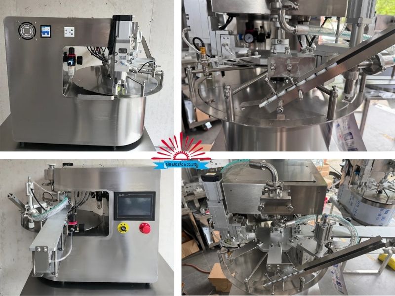 Máy chiết rót túi cấp nắp 1 vòi tự động (3)