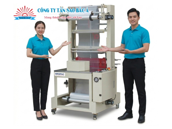 Máy đóng gói màng co tự động