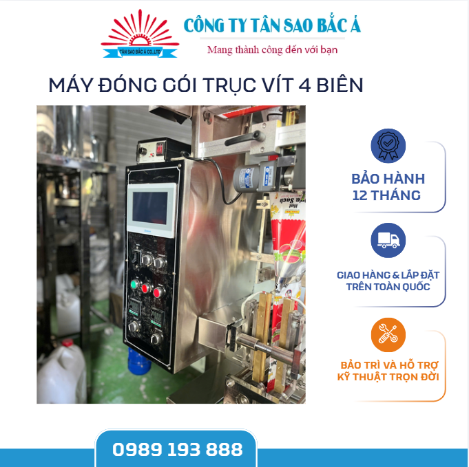 máy đóng gói trục vít 4 biên